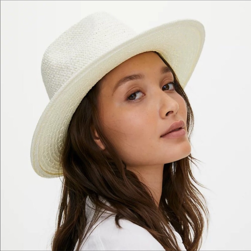 Azure Skies Pelham Straw Hat- S/M - Picture 2 of 6